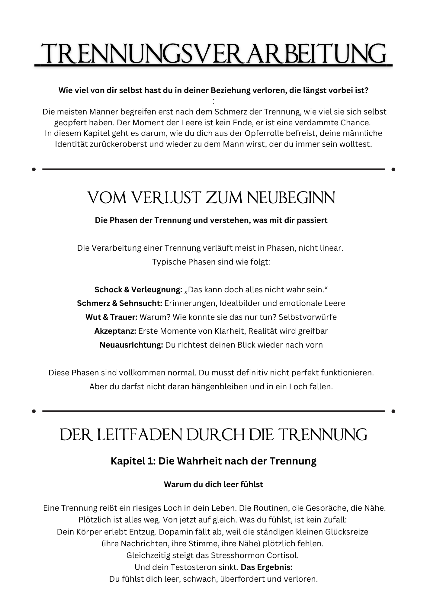 Zurück zu Dir - Nicht zu Ihr